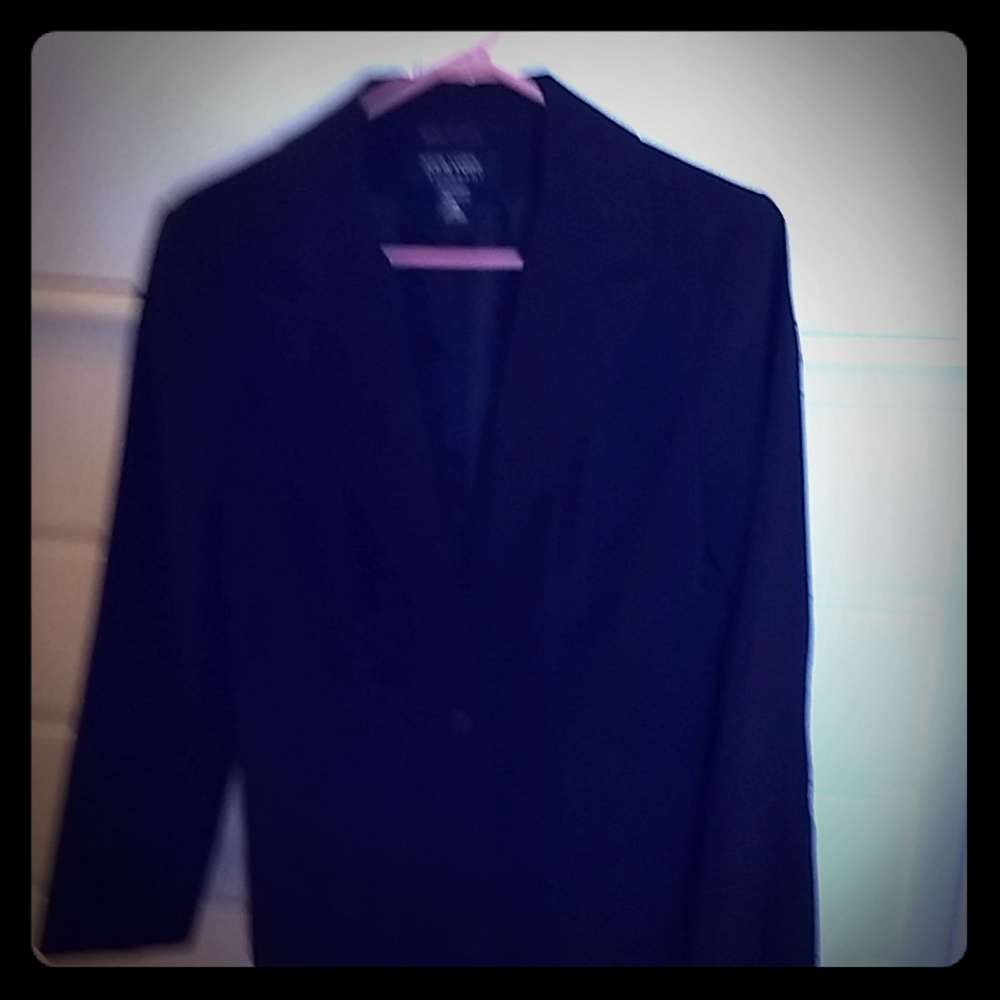 New York & Co. Black suit jacket fits very well with any pants or skirts!
